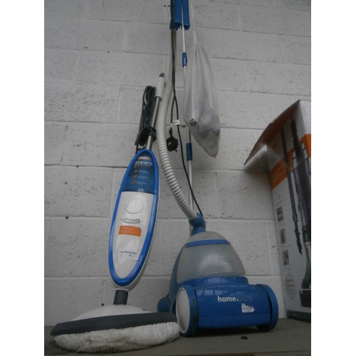 9 - Lot inc Home Pure steam cleaner and Vax Steam mop, both power up