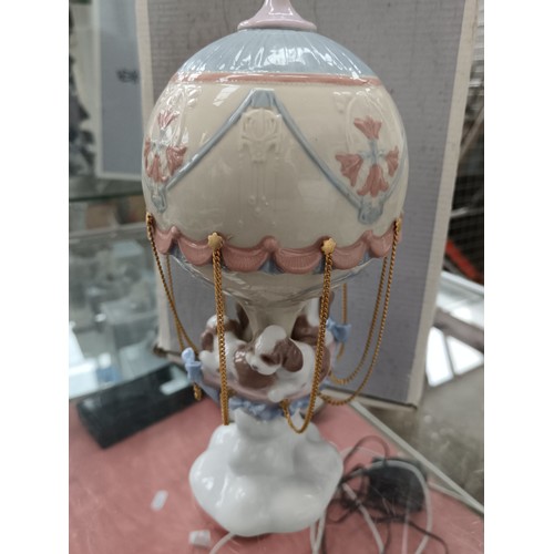 202 - LLADRO dogs on balloon ornament with box