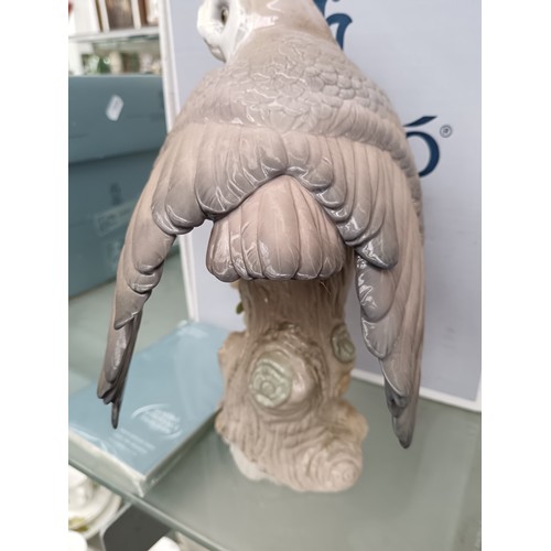 159 - LLADRO owl ornament with box 11