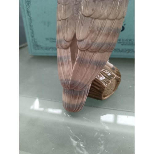 227 - LLADRO owl figurine with box