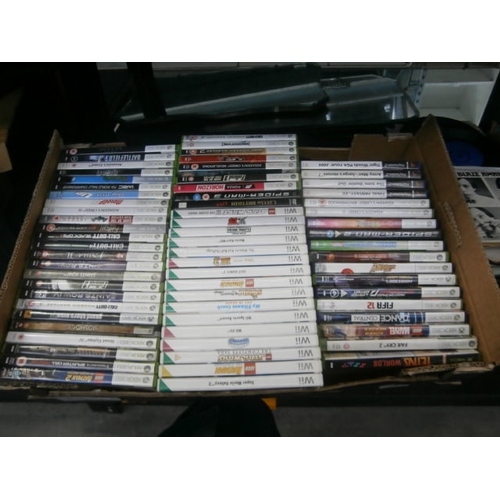 128 - Box of assorted console games