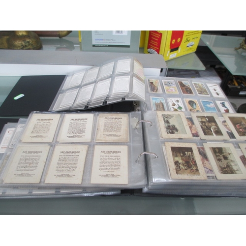 349 - Two albums of assorted cigarette cards