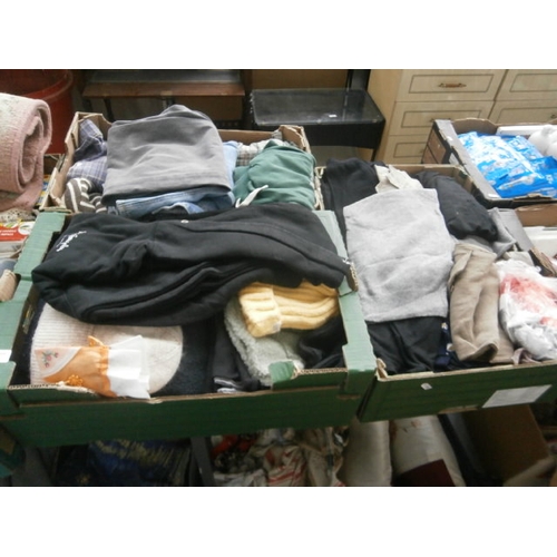 79 - Three boxes of assorted clothing