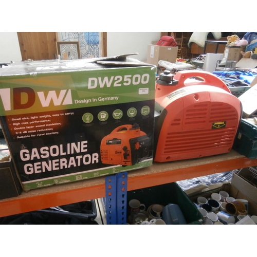 113 - DW DW2500 gasoline generator working