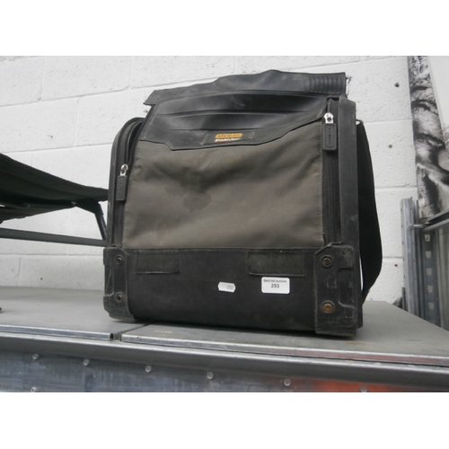 293 - Stanley tool bag with contents