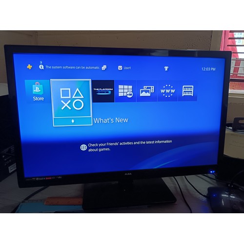 170 - PS4 with controllers and power lead, working and cleaned