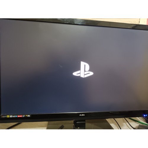 170 - PS4 with controllers and power lead, working and cleaned