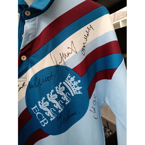 126 - Signed cricket shirt