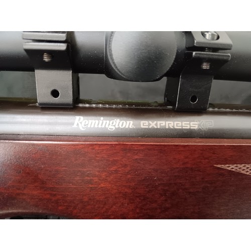 406 - Remington Express .22 calibre air rifle with 3-9x32 scope and pellets