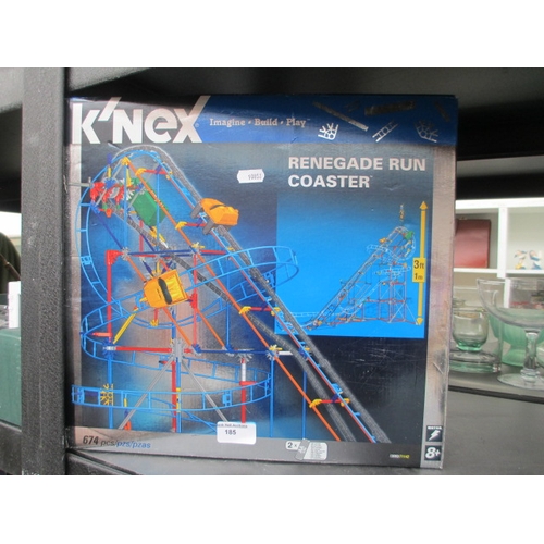 185 - K'nex Renegade run coaster
