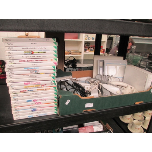 193 - Nintendo Wii with games and accessories