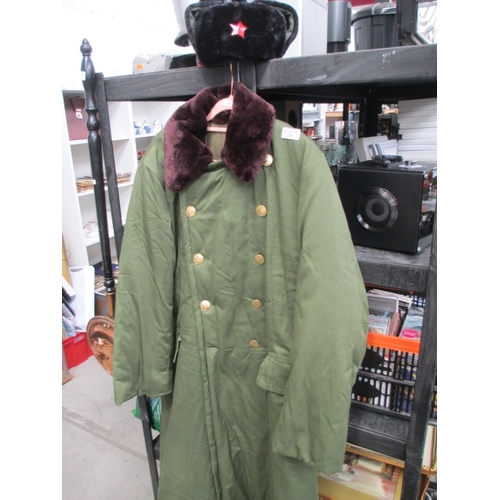 198 - Russian coat and hat