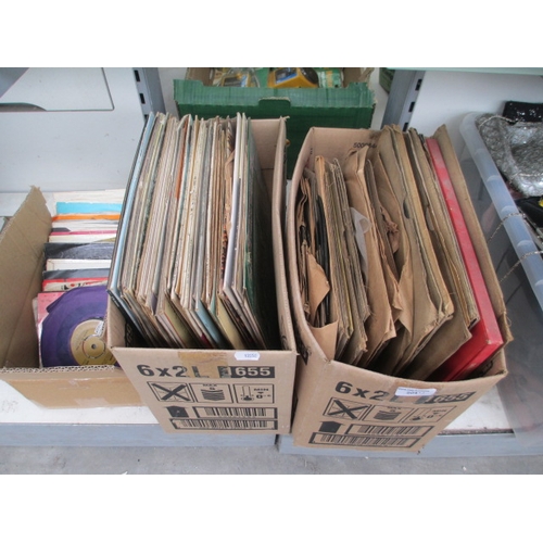 204 - Three boxes of assorted vinyl