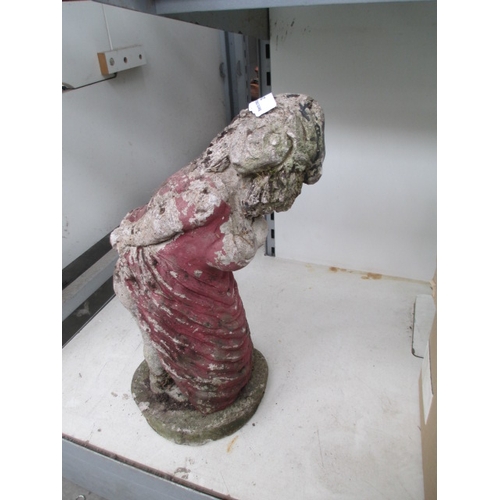 216 - Cast concrete garden ornament