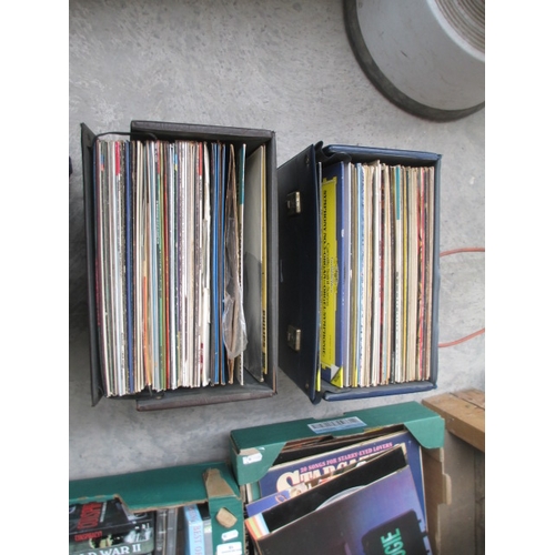 17 - Two cases of assorted vinyl