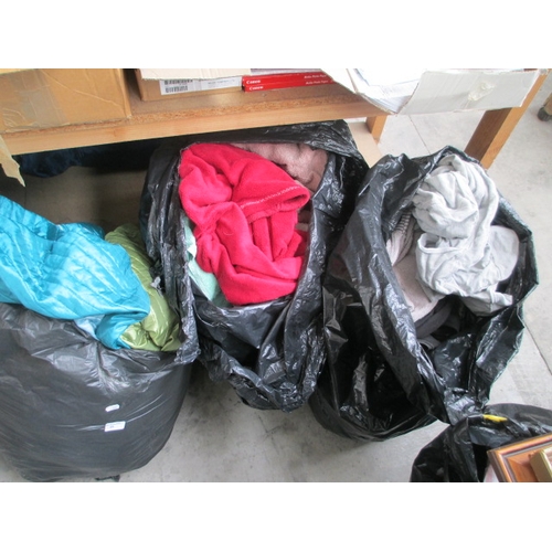 55 - Three bags of inc clothing and footwear