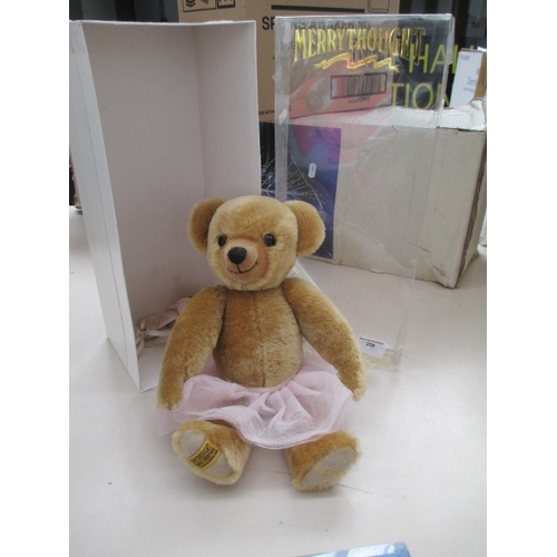 219 - Merrythought Millennium Ballet Bear AA14GD