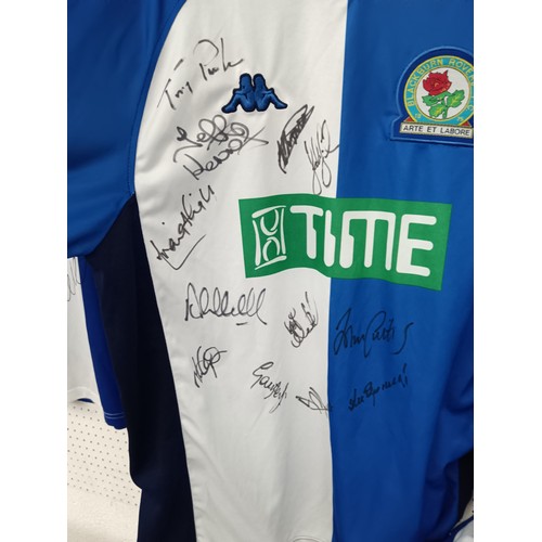 336 - Signed Blackburn Rovers shirt