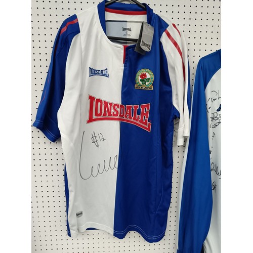 337 - Signed Blackburn Rovers shirt