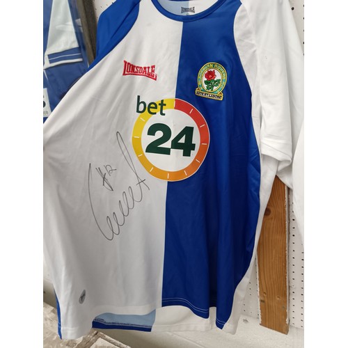 339 - Signed Blackburn Rovers shirt