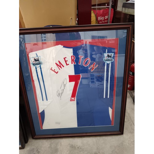 342 - Signed and framed Blackburn Rovers shirt