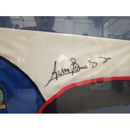 343 - Signed and framed Blackburn Rovers shirt