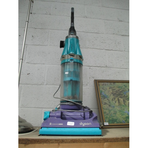 2 - Dyson upright vacuum cleaner working