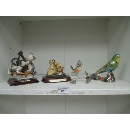 269 - 4 x small animal figurines