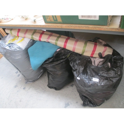 64 - Three bags of home furnishings