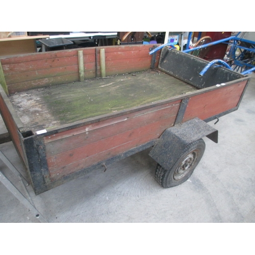 116 - A 2 metre x 1.25 metre trailer reserve has been lowered