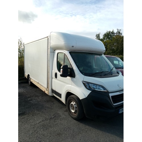 457 - 2019 Peugeot low loader boxer 335 hdi 1997cc luton van mileage 144056 mot expires 16/05/25
No Vat on... 