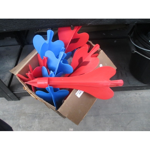 204 - Box of training outdoor darts