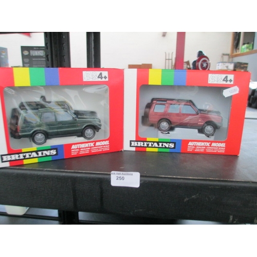 250 - Two Britians boxed models