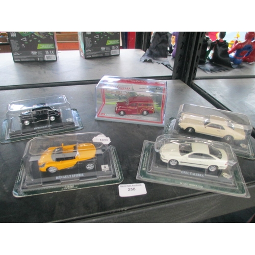 258 - Five assorted diecast models