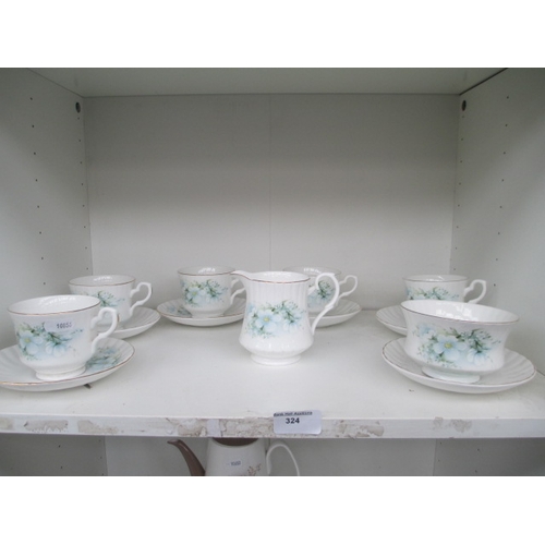 324 - 13 piece Royal Stafford china set