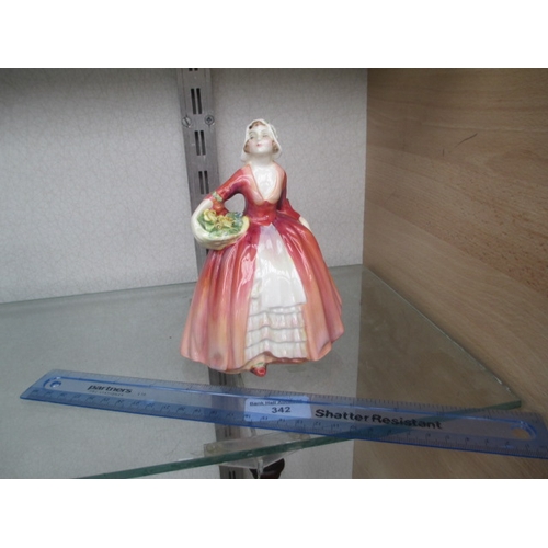 342 - Royal Doulton Janet figurine HN1537 dated 1932