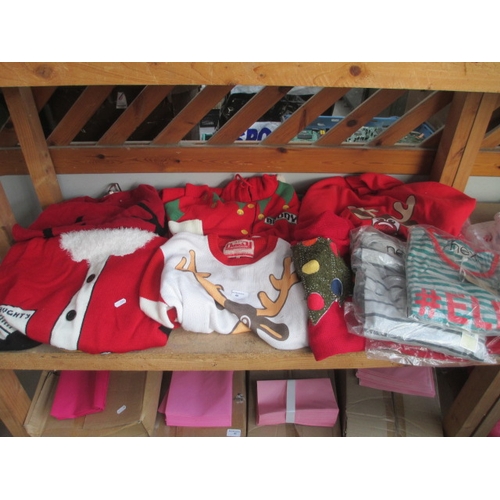 40 - Lot inc Christmas jumpers and PJs, some new