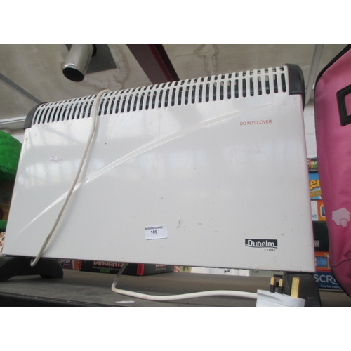 189 - Dunelm convector heater working