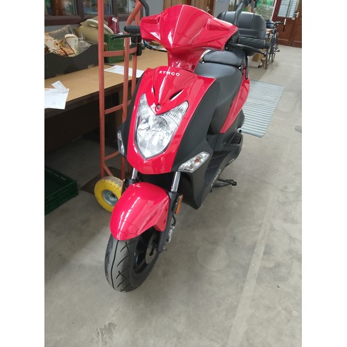 248 - Kymco Agility scooter, Reg YD71 XWS. 5236 Miles on the clock. Scooter in excellent condition