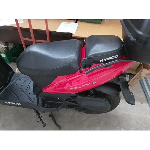 248 - Kymco Agility scooter, Reg YD71 XWS. 5236 Miles on the clock. Scooter in excellent condition