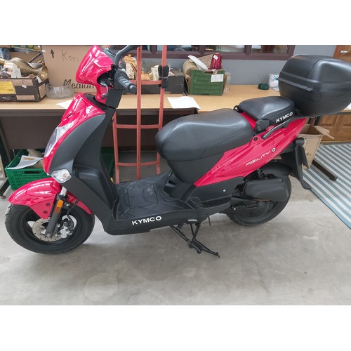 248 - Kymco Agility scooter, Reg YD71 XWS. 5236 Miles on the clock. Scooter in excellent condition