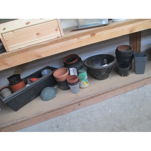 7 - Collection of assorted plant pots