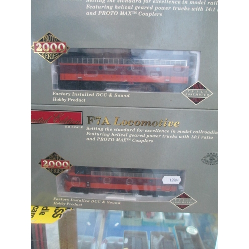 253 - Two Proto 2000 Series limited edition locomotives