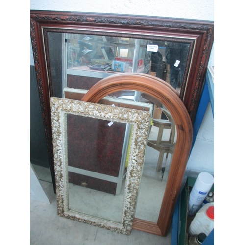 258 - Four assorted mirrors