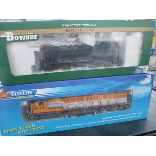 321 - Bowser and Broadway limited locomotives