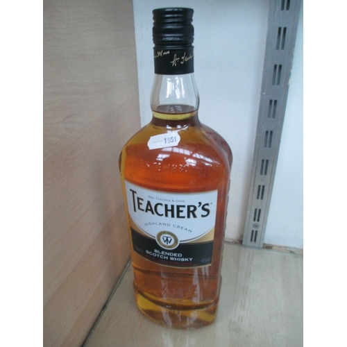 382 - 1L bottle of Teachers Whisky unopened