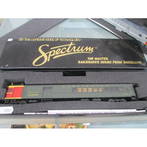 213 - Two Bachmann Spectrum model rail carriages