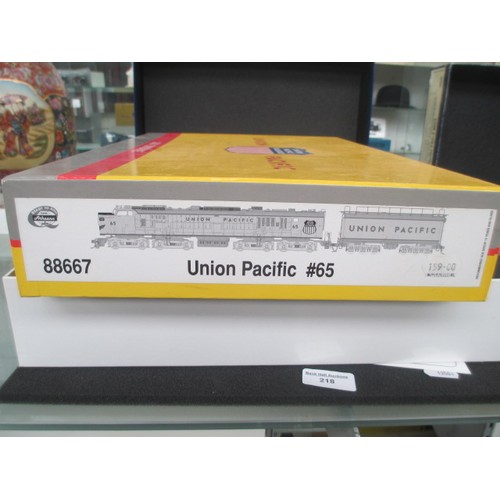 218 - Athearn Union Pacific Railroad model locomotive