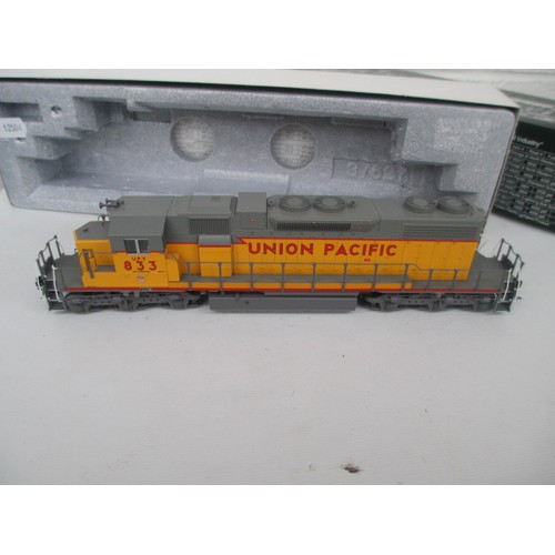 407 - Two Kato union pacific locomotives