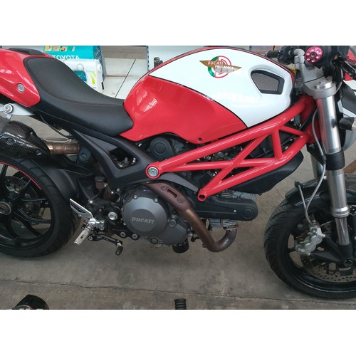 160 - Ducati 796 monster motorbike reg YK13 UMY mileage 6537 MOT September 2025